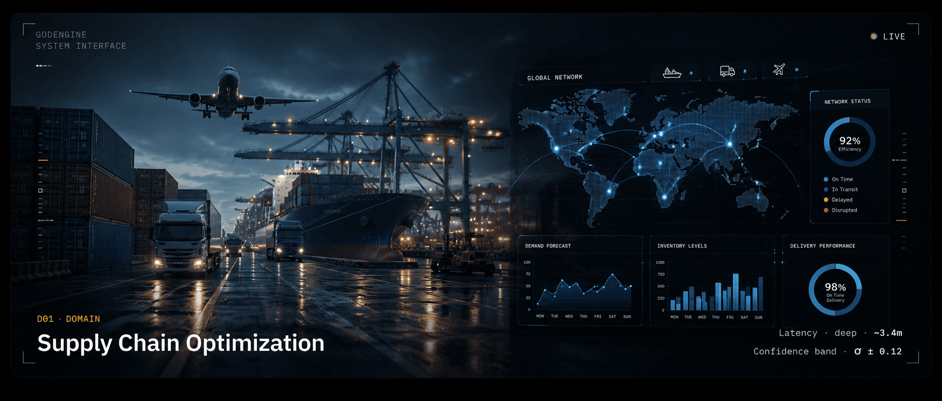 Supply Chain Optimization — GodEngine domain pack